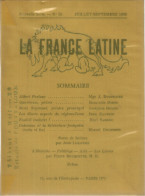 La France Latine N° 35 - Sin Clasificación