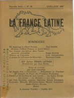 La France Latine N° 30 - Zonder Classificatie