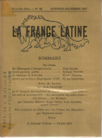 La France Latine N° 32 - Non Classificati