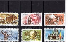 ROMANIA 1989: FRENCH REVOLUTION, Used 6 Stamps Set - Registered Shipping! - Usati