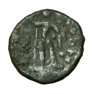 Kushan Coin Huvishka Tetradrachm India AE24mm Huvishka Elephant / Siva 03170 - Indische Münzen