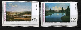 Turquie Türkiye 1971 N° 1976 / 7 ** Tableaux, Rivière, Village, Ahmet Sekur, Jardin, Palais Yildiz, Istanbul, Mosquée - Ongebruikt