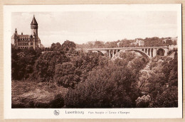 18138 / ⭐ ◉ LUXEMBOURG Luxemburg - Pont ADOLPHE Et Caisse D' Epargne 1930s NELS E.A. SCHAACK Série 12 N°17 - Luxembourg - Ville