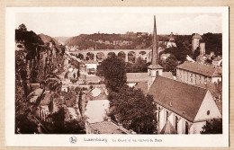 18011 / ⭐ ◉ LUXEMBOURG Luxemburg - Le GRUND Et Les Rochers Du BOCK 1930s NELS E.A. SCHAACK Série 12 N°189 - Luxembourg - Ville