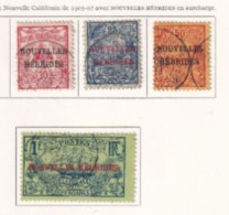 NOUVELLES HEBRIDES Dispersion D'une Collection Oblitéré Et Mlh  1908 - Usados