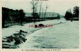 CPA PONT D'OUILLY - (CALVADOS) - L'ORNE AU MOULIN NEUF - Pont D'Ouilly