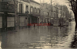 CPA ASNIERES  - INONDATION DE LA GRANDE RUE - Arnières