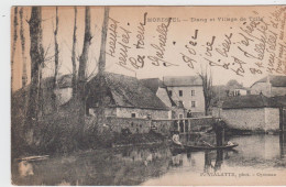 ISERE -  MORESTEL - Etang Et Village De TUILE  ( - Carte écrite  ) - Morestel