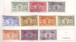 NOUVELLES HEBRIDES Dispersion D'une Collection Oblitéré Et Mlh  1911 - Usados