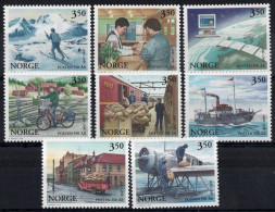 NORVEGE Timbres-poste N°1175** à 1182** Neufs Sans Charnières TB - Neufs