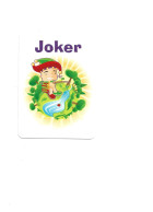 Carte Jeu Illustrée, Joker, Enfant Qui Pêche Au Bord D'une Rivière, Chapeau à Grelot - Route, Panneaux (ACJ) - Barajas De Naipe