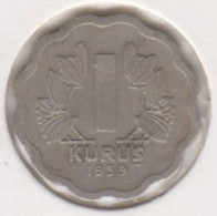 @Y@   Turkije   1  Kurus  1939   (5096) - Turquie