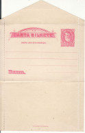 BRAZIL 1889 COVER LETTER UNUSED - Covers & Documents