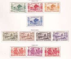 NOUVELLES HEBRIDES Dispersion D'une Collection Oblitéré Et Mlh  1953 - Oblitérés