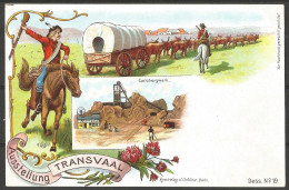 Ausstellung Transvaal 1897. Card No.19 By J.Goldiner, Berlin. - Transvaal (1870-1909)