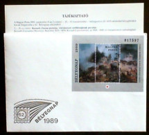 Hungary 1989 FDC Stamp Day - Covers & Documents
