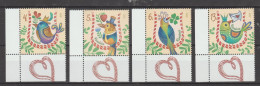 ROMANIA 2024  MARCH AMULET (MARTISOR)  Set Of 4 Stamps With Tabs MNH** - Neufs