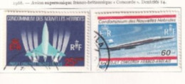 NOUVELLES HEBRIDES Dispersion D'une Collection Oblitéré Et Mlh  1968 Avion - Usati