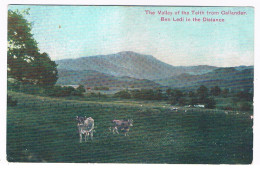 UK-4078  The Valley Of The Teith From Callander : BEN LEDI In The Distance - Stirlingshire