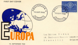 Europa 1960 - FDC