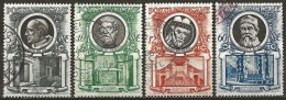 VATICAN: Obl., N° YT 177, 178, 179 Et 184, TB - Used Stamps