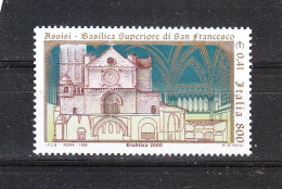 Italia   -  1999. Basilica  Di San Francesco Ad Assisi. MNH - Iglesias Y Catedrales