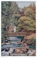 L.& N.W. Railway Publicity - Rhenas Falls, Glen Helen - Isle Of Man