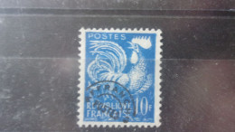 FRANCE PREOBLITERES YVERT N° 110 - 1953-1960