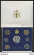 1990 Vaticano Serie Divisionale 7 Monete FDC - Vaticano