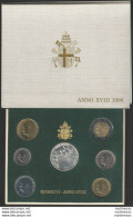 1996 Vaticano Serie Divisionale 7 Monete FDC - Vaticano