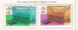 NOUVELLES HEBRIDES Dispersion D'une Collection Oblitéré Et Mlh   1966 - Used Stamps