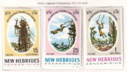 NOUVELLES HEBRIDES Dispersion D'une Collection Oblitéré Et Mlh   1969 - Usados