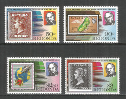 Redonda (Antigua) 1979 Year Mint Stamps MNH(**) Maps Stamp On Stamps - Antigua And Barbuda (1981-...)