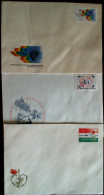 Hungary 1990 FDC  Covers - Brieven En Documenten