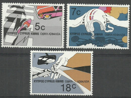 Cyprus 1986 Year, Mint Stamps MNH (**) Set - Unused Stamps