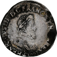 France, Henri IV, 1/2 Franc, 160[?], Aix-en-Provence, Argent, TB+, Gadoury:590 - 1589-1610 Henry IV The Great