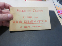 VILLE DE CLICHY ,,RRR Rare Carnet De 11 Cartes (je Ne Sais Pas Si Complet Ou Pas ) ,, VRAIMENT A VOIR ET ETUDIER - Clichy