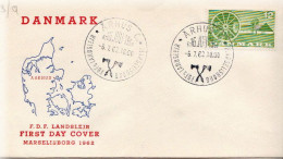 Postal History: Denmark Cover - Cartas & Documentos