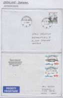 Greenland Danmarkshavn 2 Covers (KG161) - Stazioni Scientifiche E Stazioni Artici Alla Deriva