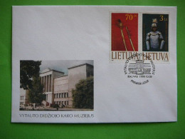 FDC - Museum Exhibits # Lietuva Litauen Lituanie Litouwen Lithuania 1999 #Mi.712/3 - Lituanie