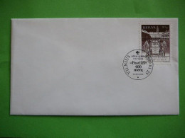 FDC - Publication Of Postilla Catholicka # Lietuva Litauen Lituanie Litouwen Lithuania 1999 #Mi.686 Block 15 - Lituanie