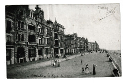 Oostende La Digue De Mer 1909 Ostende Htje - Oostende