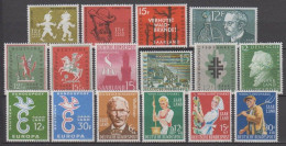 Saarland, Jahrgang 1958 , Xx  (8725) - Unused Stamps