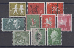 Saarland, 429-38 , Xx  (8726) - Unused Stamps