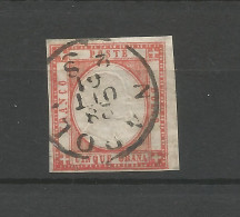 1861 Provincie Napoletane 5 Grana Rosso N° 21 Usato - Napoli