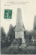 ILE BOUCHARD - Monument élevé à La Mémoire Du Capitaine GRATIEN – Peu Courante – Edit. Aubert -1912 - L'Île-Bouchard