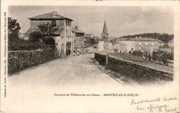 Montmelas-Saint-Sorlin Canton De Villefranche-sur-Saône Intérieur Du Village Rhône 69640 Dos Non Divisé Cpa Voyagée B.E - Autres & Non Classés