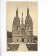 LICHFIELD CATHEDRAL. WEST FRONT. - Autres & Non Classés