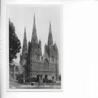 LICHFIELD CATHEDRAL. WEST FRONT. - Otros & Sin Clasificación