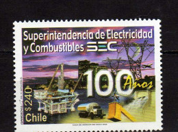 Chile - 2004 The 100th Anniversary Of Electricity And Power Generation. MNH** - Cile